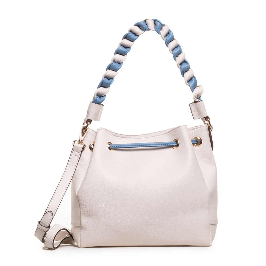 Chenson Bolsa 3484889 Off White Pvc -3-